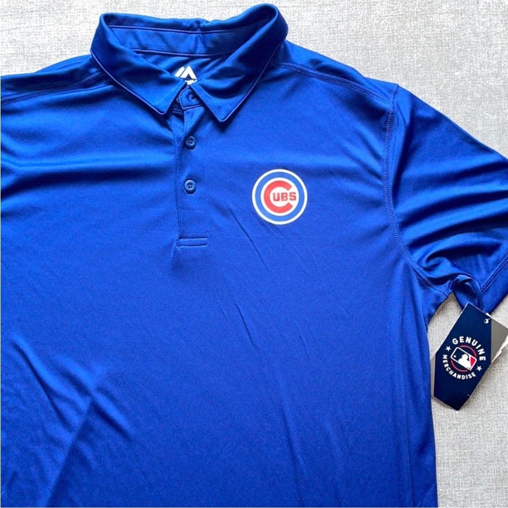 MLB Chicago Cubs Polo T-Shirt - Picture 2 of 8